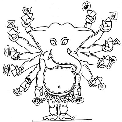 So what if Ganesha had plastic surgery?