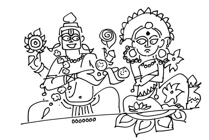 Rasgullas for Lakshmi