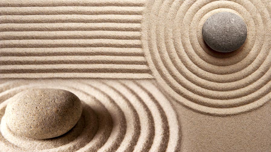Zen : Like two mirrors facing each other