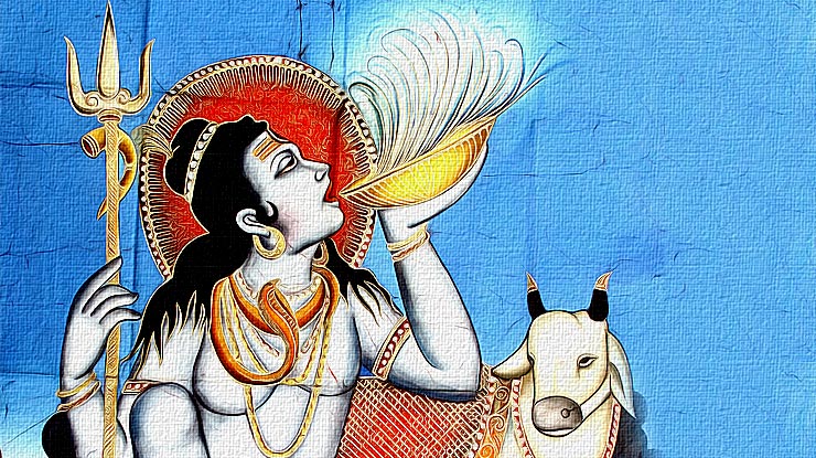 Is Shiva a drug consuming God?