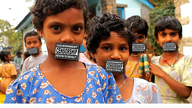 Where is the freedom of expression!