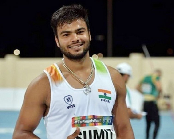 Paralympic Javelin Athlete Sumit Antil betters ...