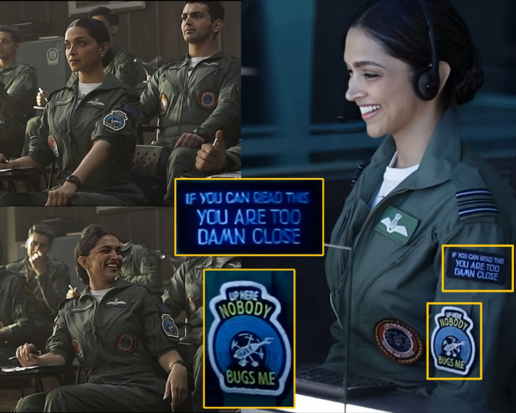 Netizens go gaga over by Deepika Padukone's 'Minni' Badges in Fighter