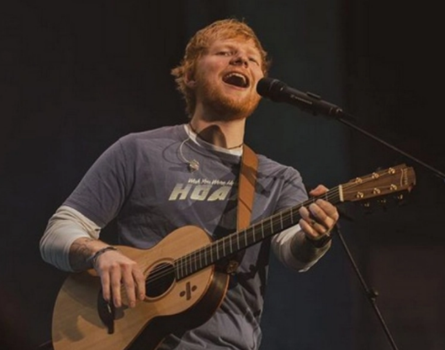 Ed Sheeran is UK’s most played artist for 7th time. Check out the Top 10 list