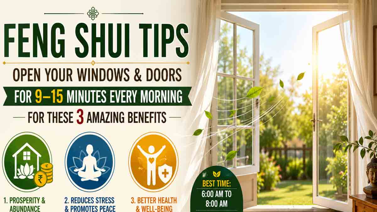 Feng Shui Tips: Open Windows for 9–15 Minutes ...