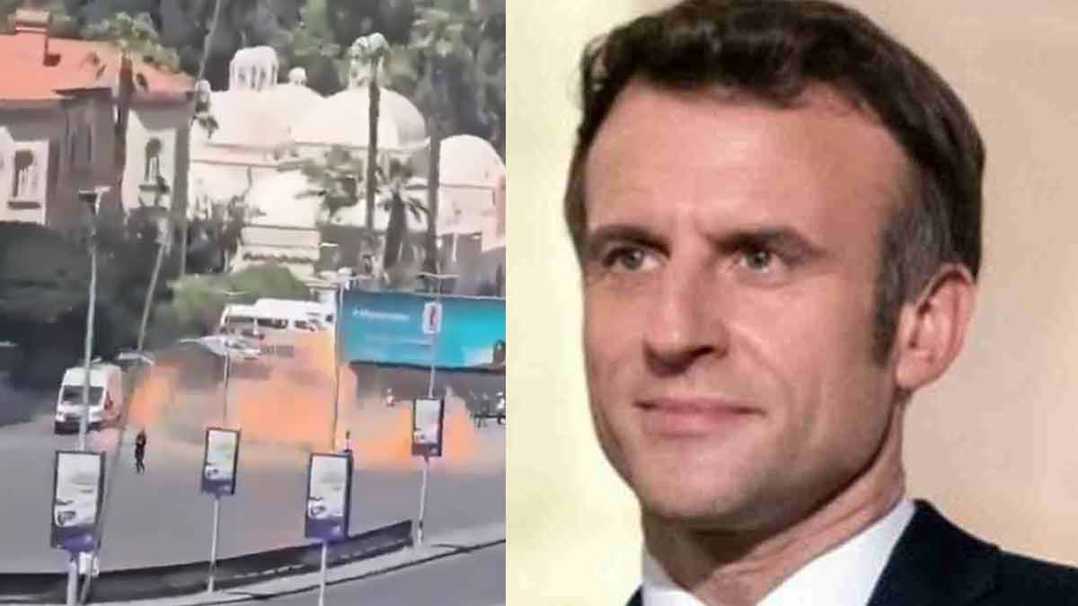 Syria: Explosions near Macron’s Damascus hotel as ...