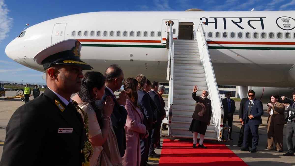 PM Modi embarks on maiden trip to New Zealand