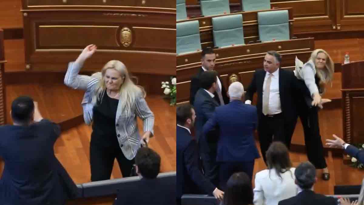 Kosovo PM Kurti egged in parliament amid ...