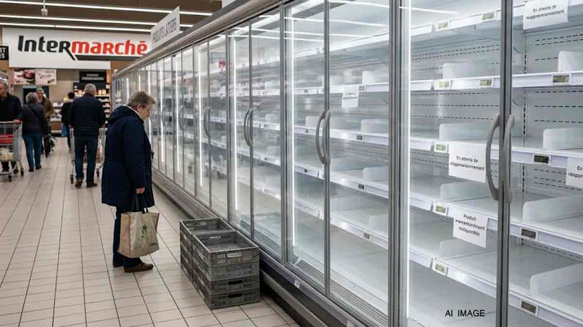 French supermarkets targeted by massive defrost ...