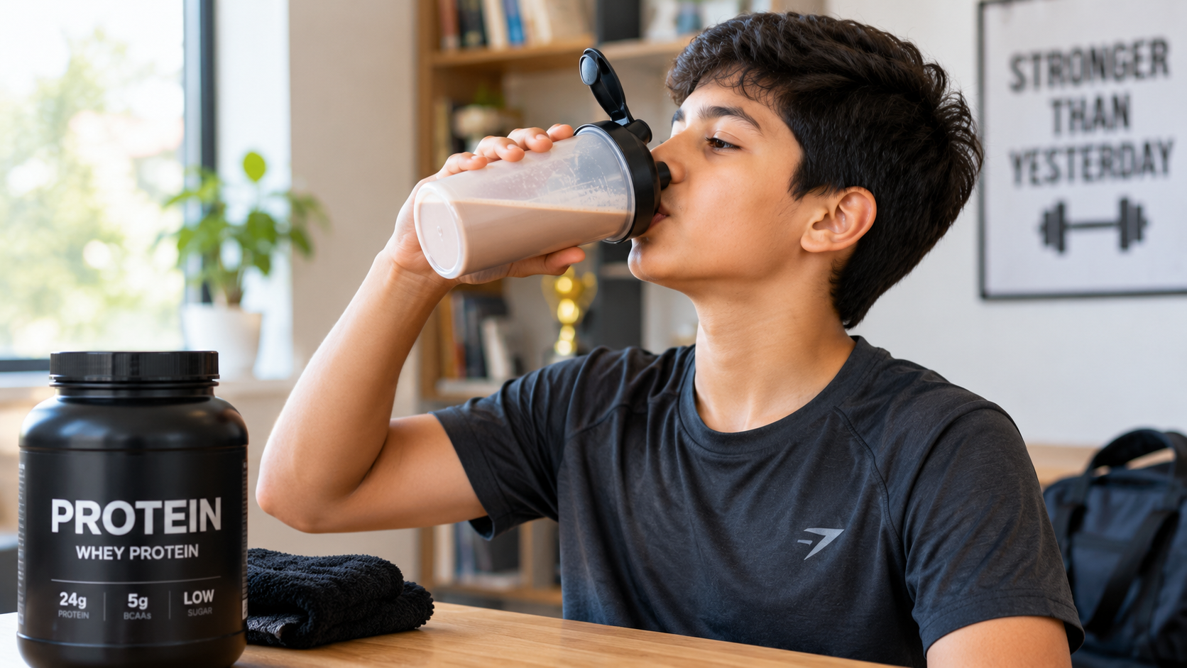 Protein shakes for teenagers: Good or bad idea?