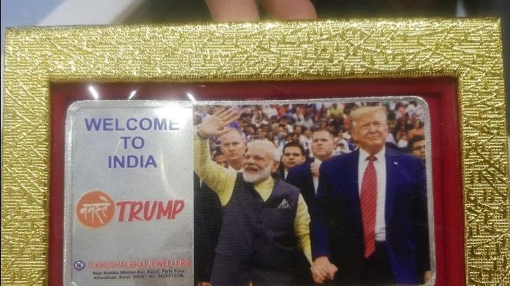 Surat Jwerrl MODi donald namaste Trumph