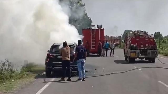 CAR FIRE