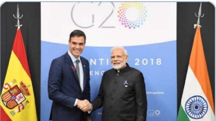 president of  spain with modi