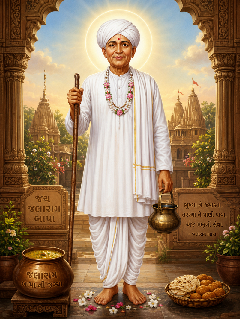 Jalaram Bapa- શ્રી જલારામ બાપાનું જીવન ચરિત્ર