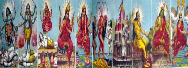 नवरात्रि में देवी पूजन : 9 दिन 10 महाविद्या पूजें