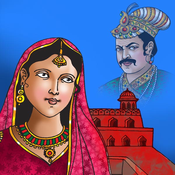 अकबर ने रूपमती के लिए मालवा-निमाड़ को खून में ...