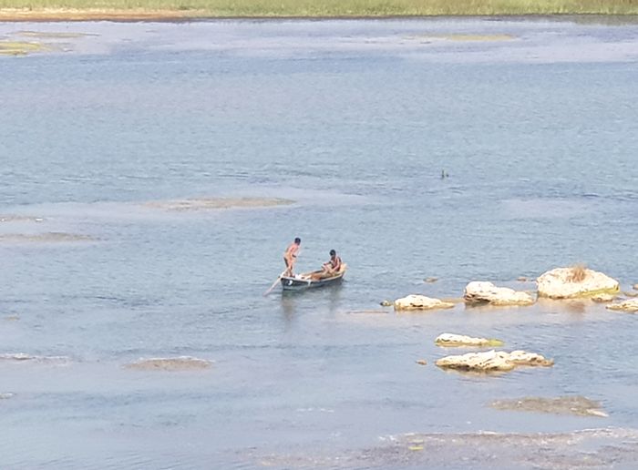 नर्मदा का जलस्तर गिरा, सकते में प्रशासन