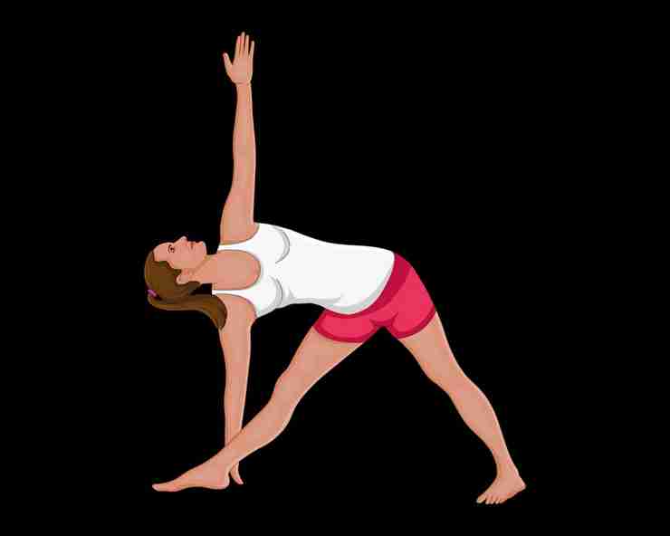 trikonasana