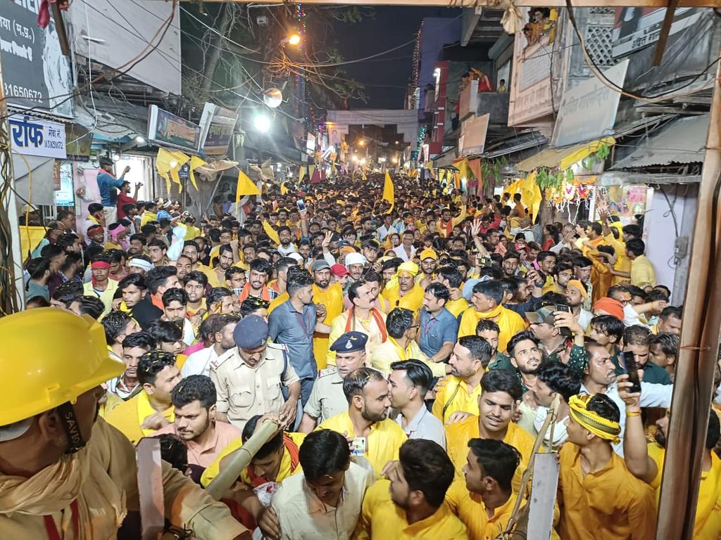 मां पीतांबरा के प्राकट्य उत्सव से जग के कोने कोने ...
