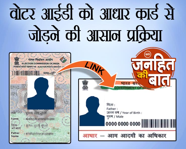 Voter Id Card Aadhar Linking वोटर आईडी को आधार कार्ड से जोड़ने के 3