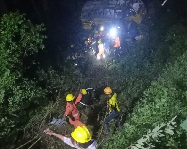 नैनीताल में बड़ा हादसा, बस खाई में गिरने से 7 ...