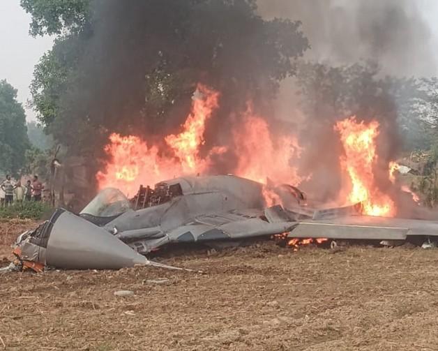 MiG 29 aircraft crashes