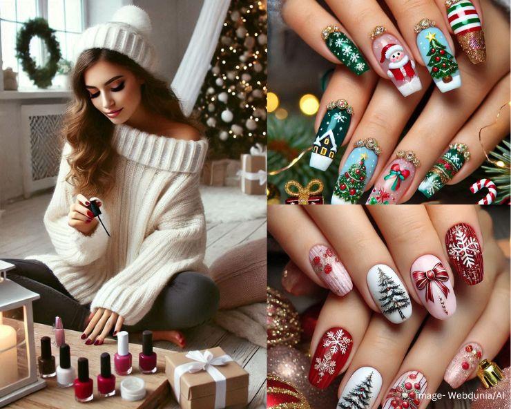 Christmas Nail Art Designs