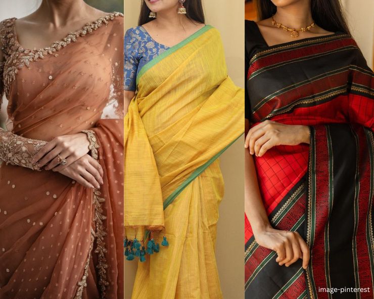 Makar Sankranti Saree Looks