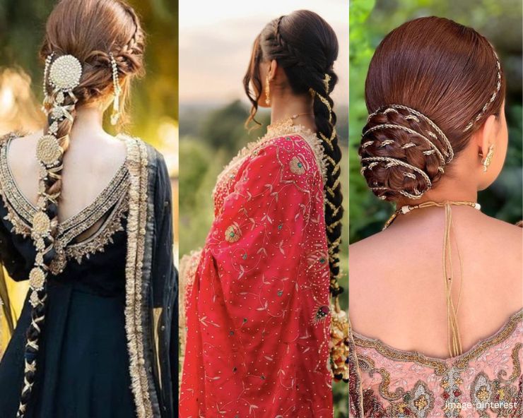 Hairstyles for Lohri