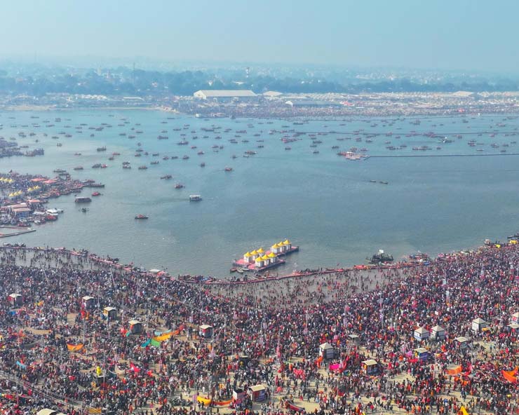 महाकुंभ में श्रद्धालुओं का आंकड़ा 63 करोड़ के पार, महाशिवरात्रि स्नान की चल रही है तैयारी