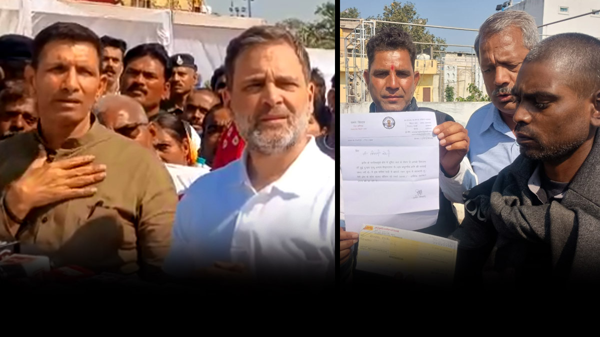 rahul gandhi at bhagirathpura in indore with jitu patwari