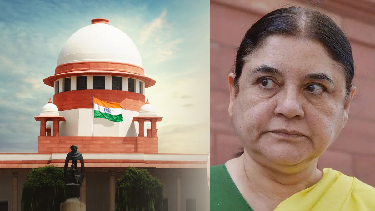 कसाब ने कोर्ट की अवमानना नहीं की लेकिन आपके क्लाइंट ने की, मेनका गांधी को लेकर Supreme Court की तल्ख टिप्पणी