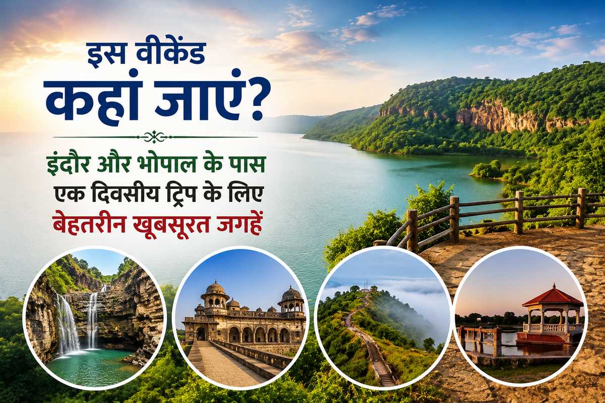 इस वीकेंड कहां जाएं? इंदौर और भोपाल के पास एक ...