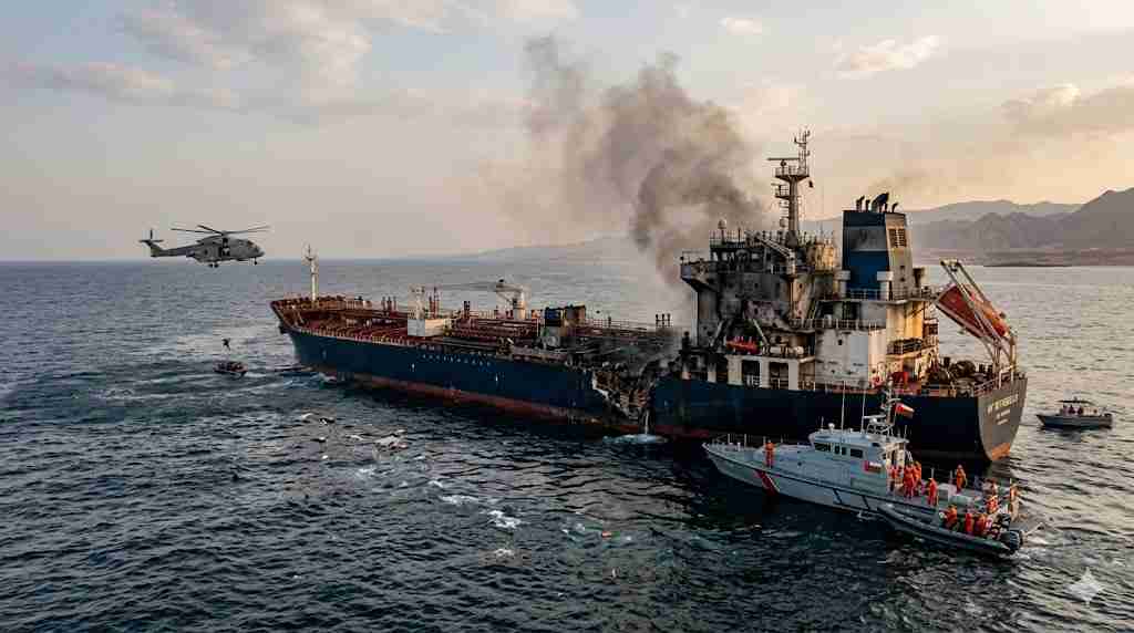 attack on ship