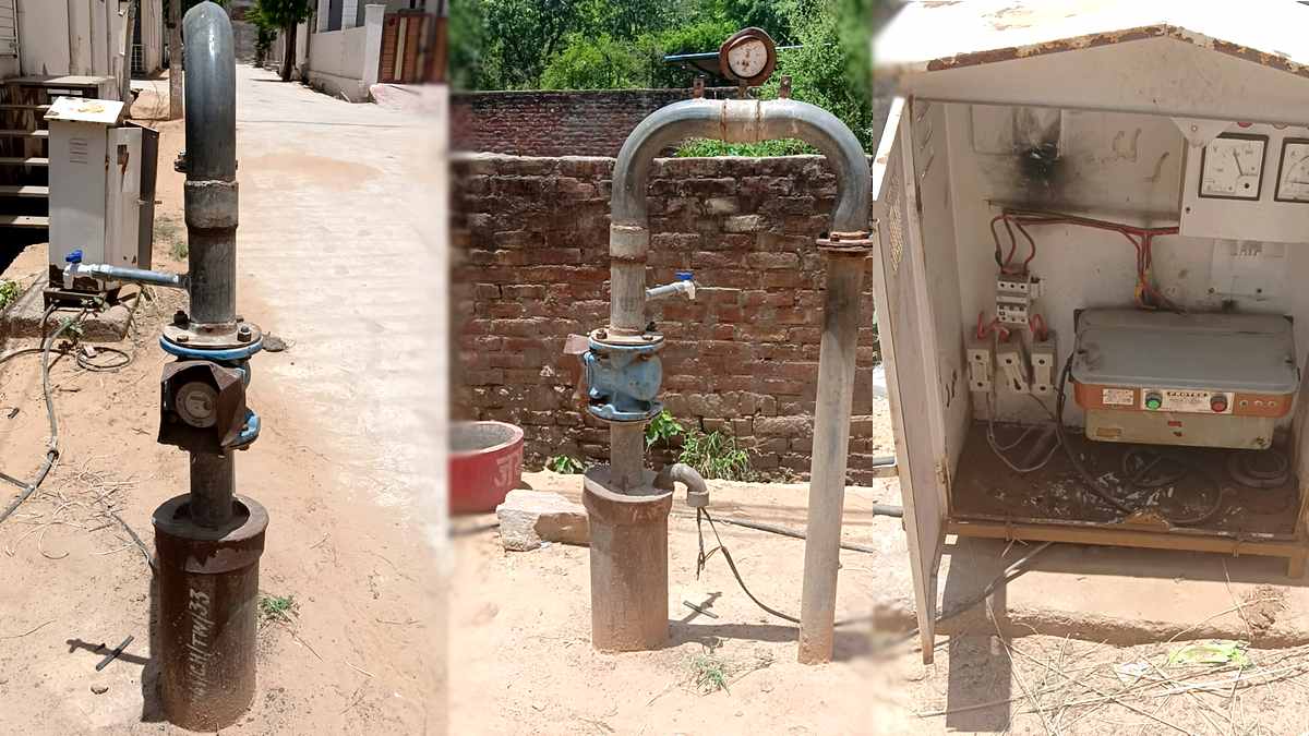 चौमू का अशोक बिहार जलसंकट से बदहाल, नल सूखे, 8 ...