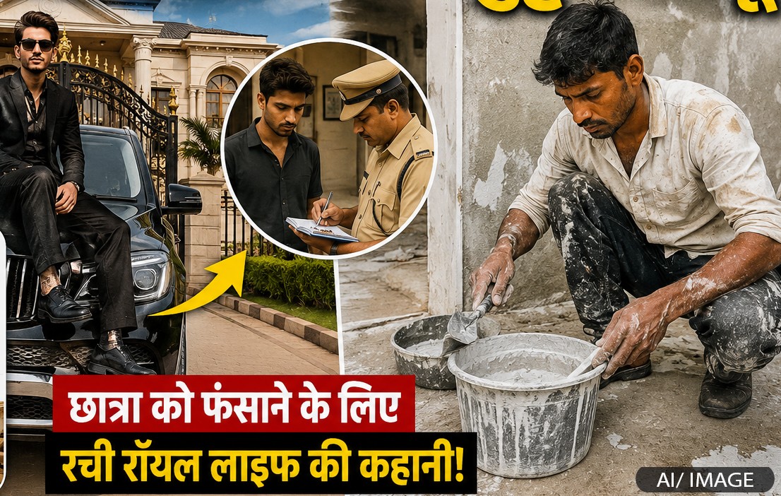 Instagram पर 'राजा साहब', हकीकत में पुताईवाला! प्यार की कहानी का ट्विस्ट देखकर पुलिस पर हैरान