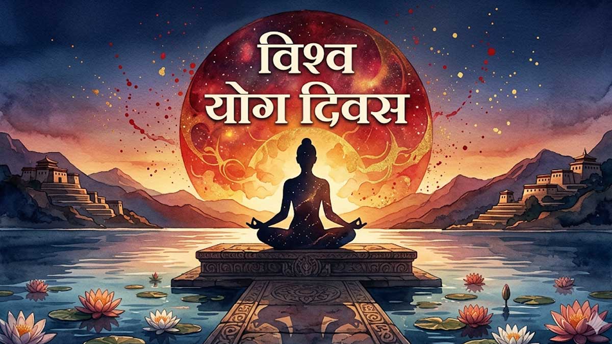 A visual providing information on adopting yoga as a lifestyle for good health