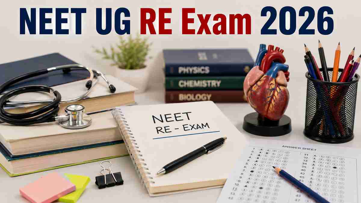 NEET UG RE EXAM 2026 Photo : AI Generated NEET UG RE EXAM 2026