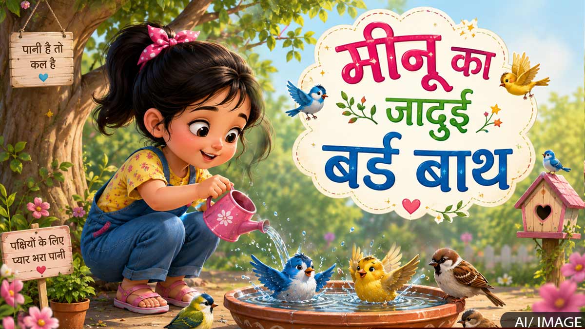 प्रेरणादायक कहानी: मीनू की 'कूल' तरकीब: जब परिंदे ...