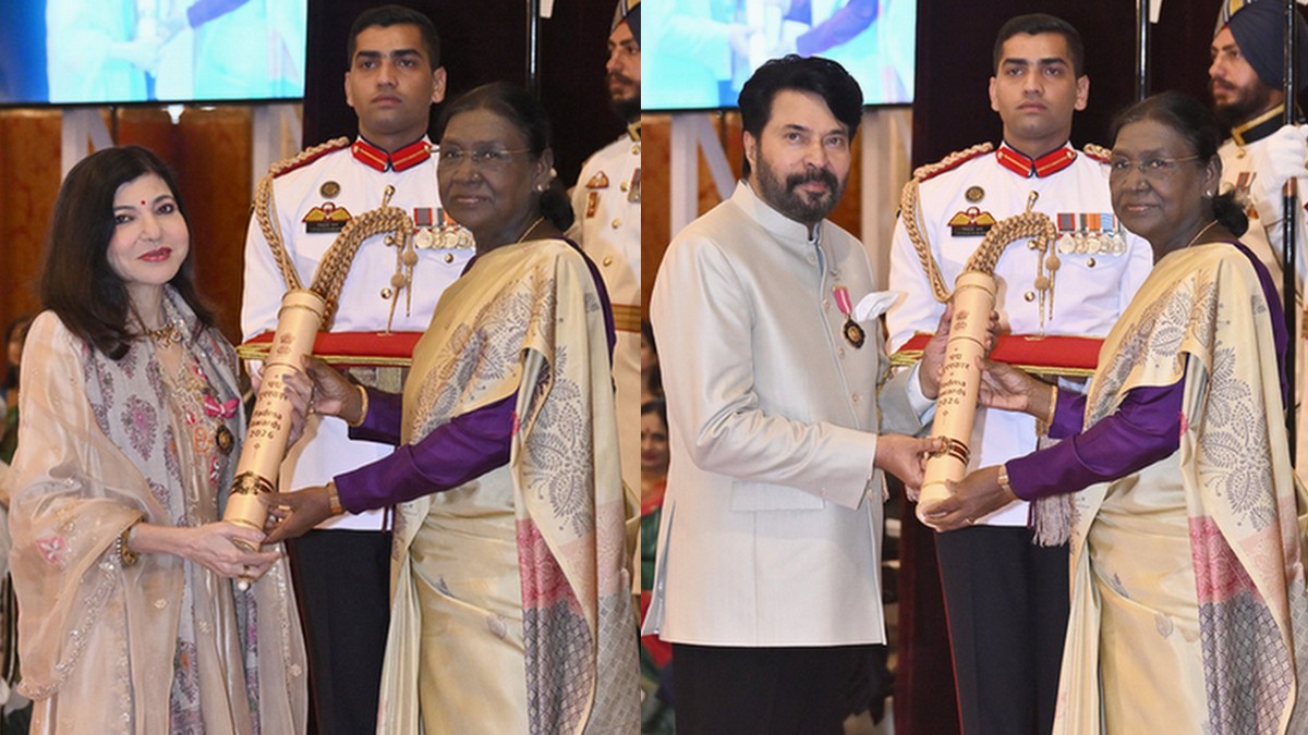 President Draupadi Murmu honored 65 personalities with Padma awards
