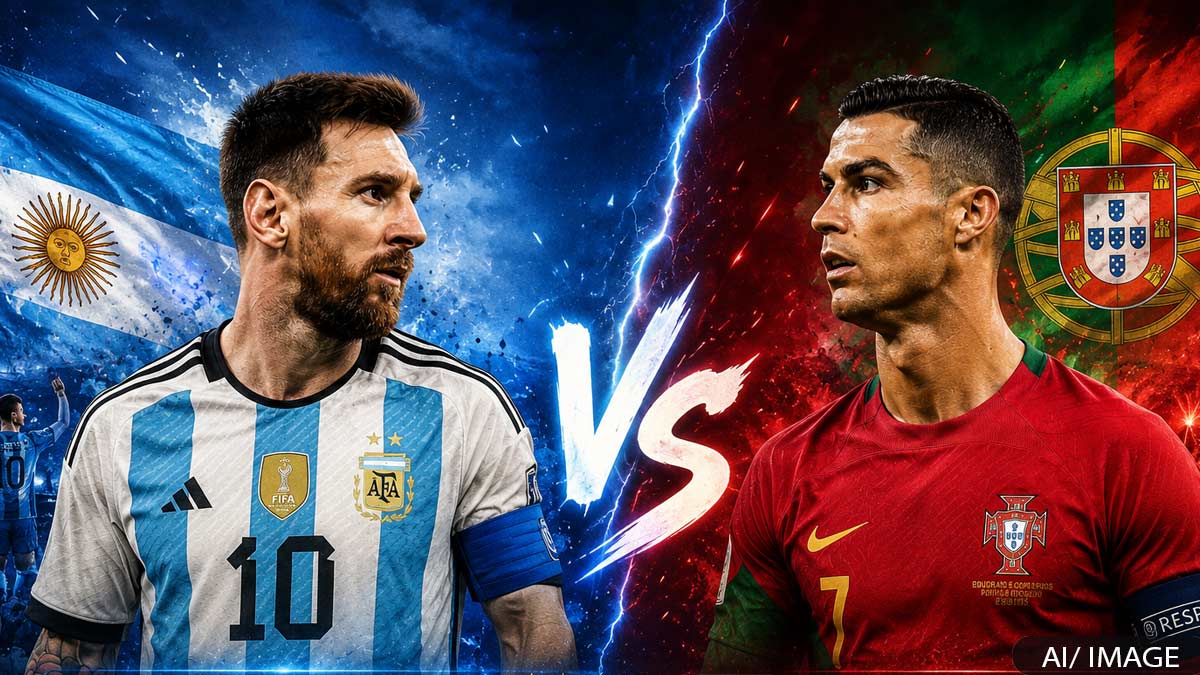 Messi का सवाल सुनते ही भड़के Ronaldo? इंटरव्यू ...