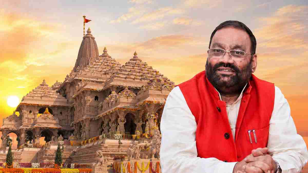 swami prasad maurya controversial statement on ayodhya ram mandir chadawa chori swami prasad maurya on ayodhya ram mandir
