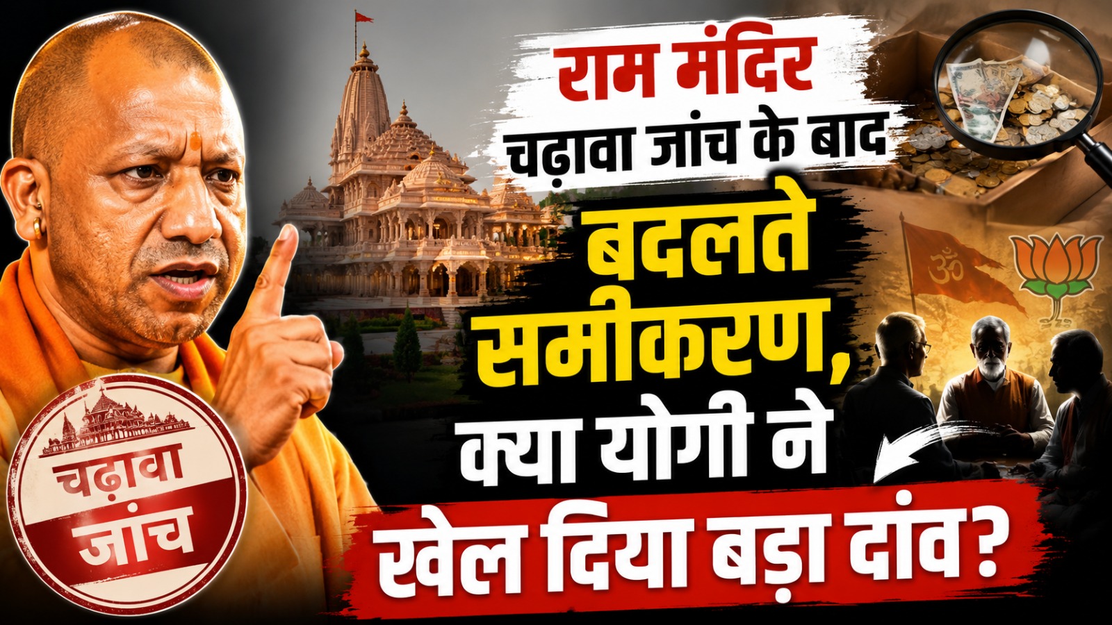 राम मंदिर चढ़ावा विवाद में योगी का बड़ा दांव! ...