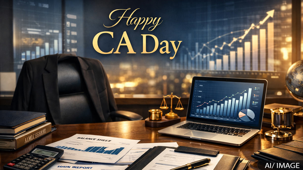 Photo of a battalion of CAs alongside a 'Happy CA Day' commemorative display
