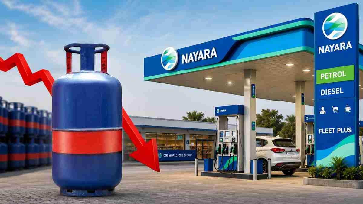 commercial cylinder and petrol diesel Photo : AI Generated commercial cylinder and petrol diesel