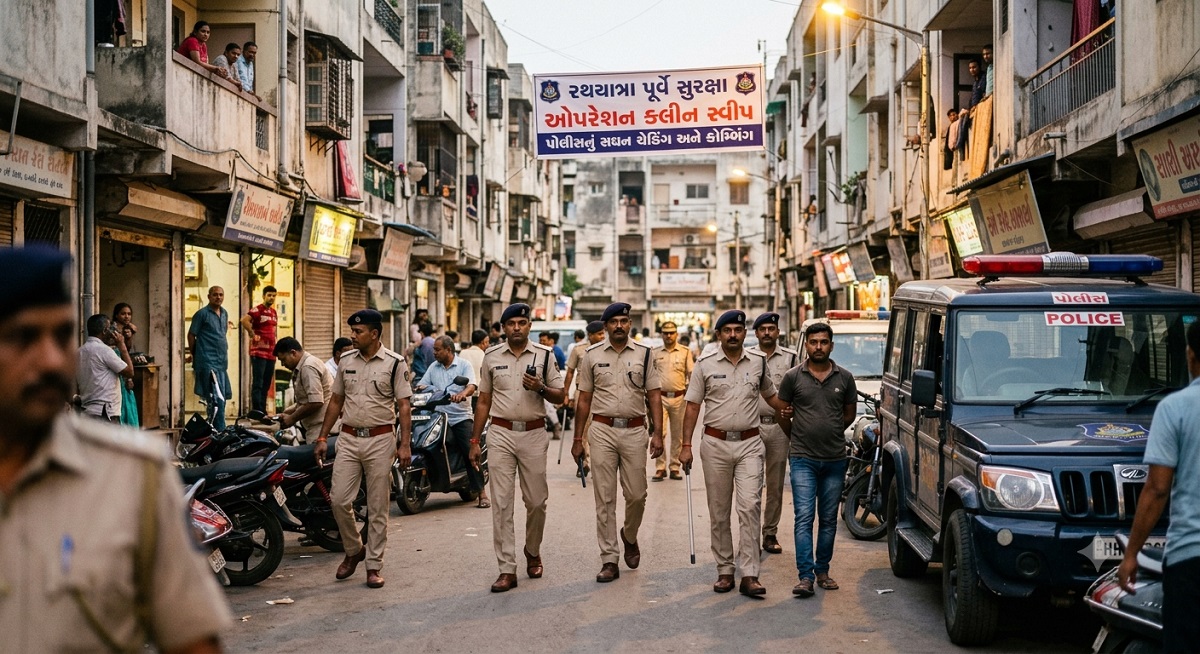 अहमदाबाद में रथयात्रा से पहले सुरक्षा सख्त : ...