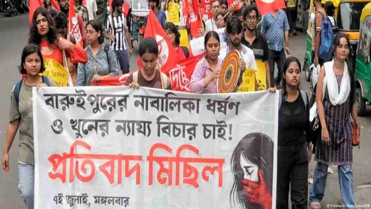 Photo : Prabhakar Mani Tewari/DW protest in kolkata