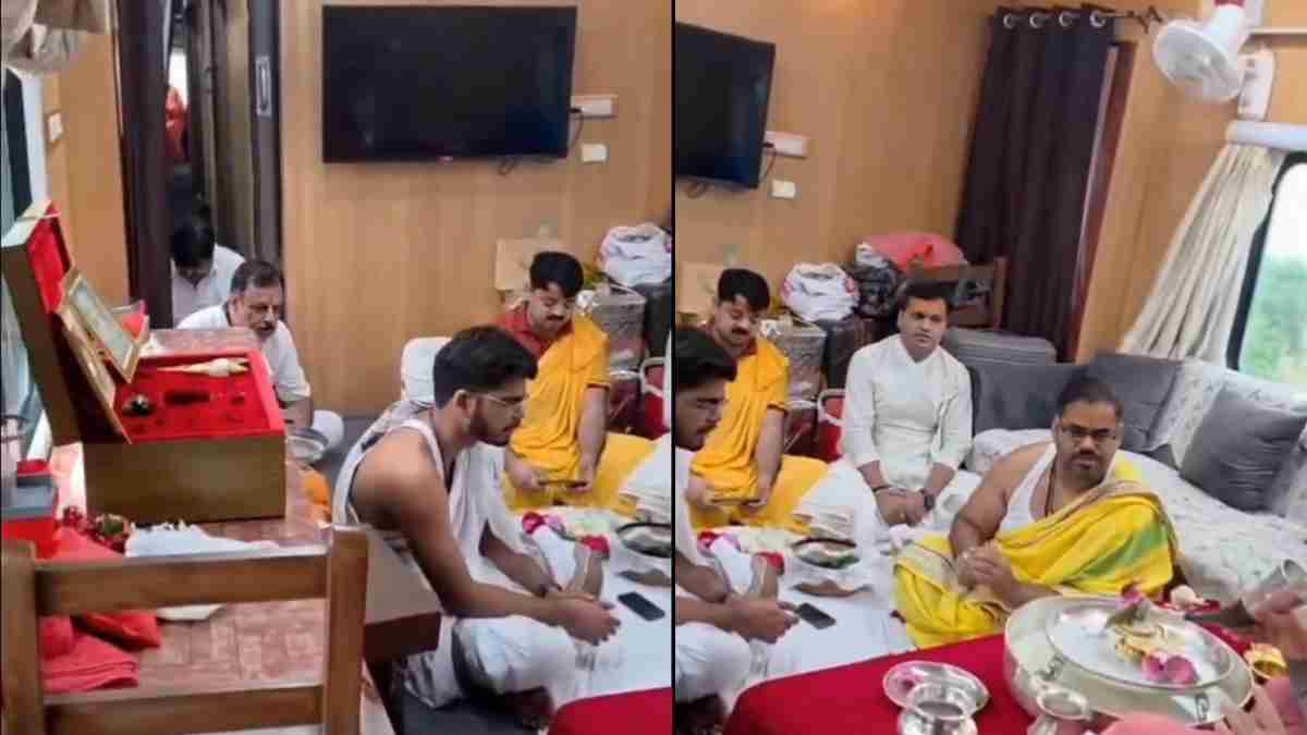 worship in train