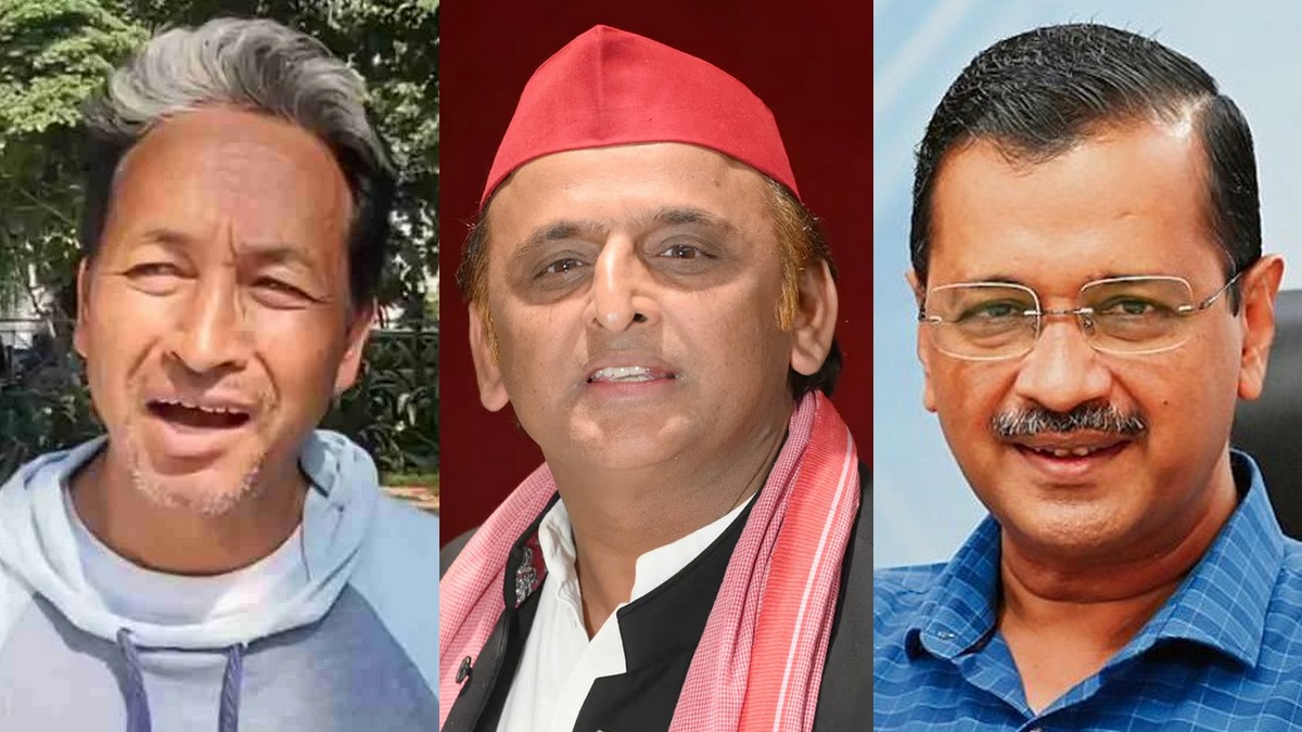 Akhilesh Yadav and Arvind Kejriwal made this appeal to Sonam Wangchuk