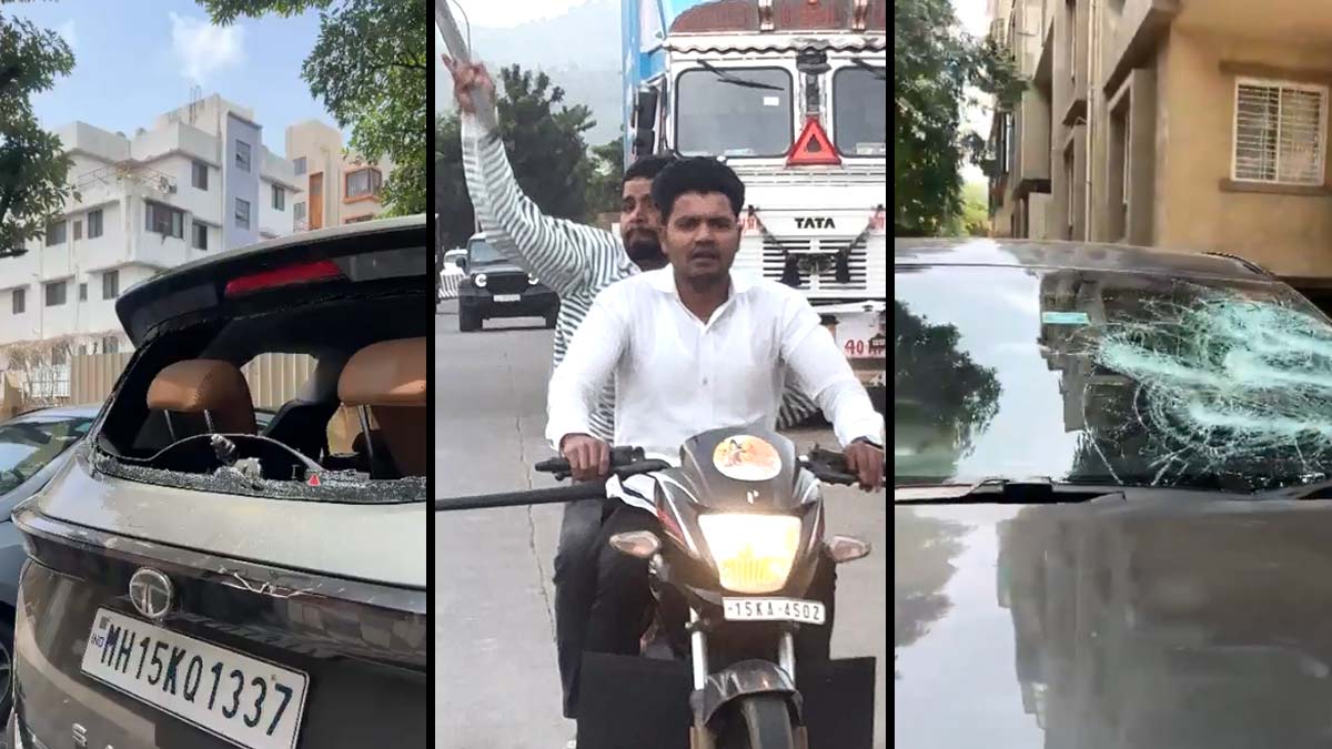 nashik car attack